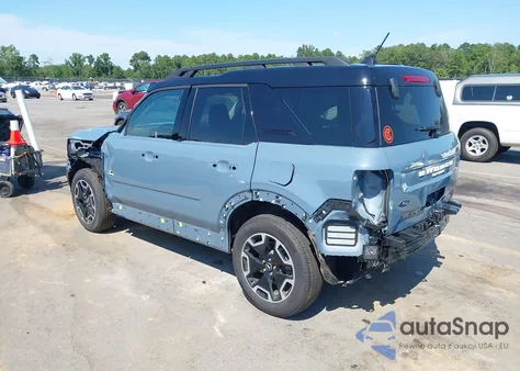 2024 Ford Bronco Sport Outer Banks z USA, uszkodzony, nr VIN 3FMCR9C65RRE48430